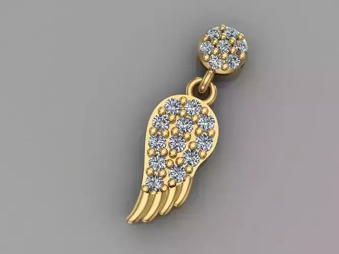 GC GOLD E046- Diamond Earring