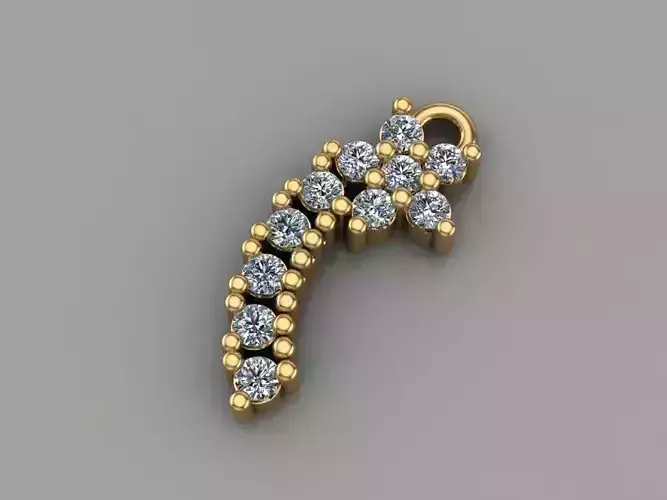 GC GOLD E049- Diamond Earring