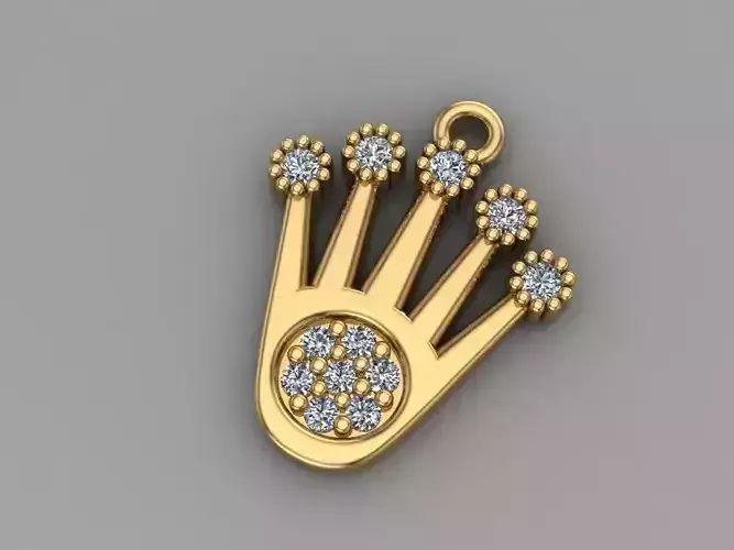 GC GOLD E051- Diamond Earring