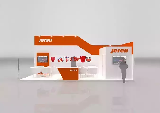 9x3 individual attendance wooden stand 