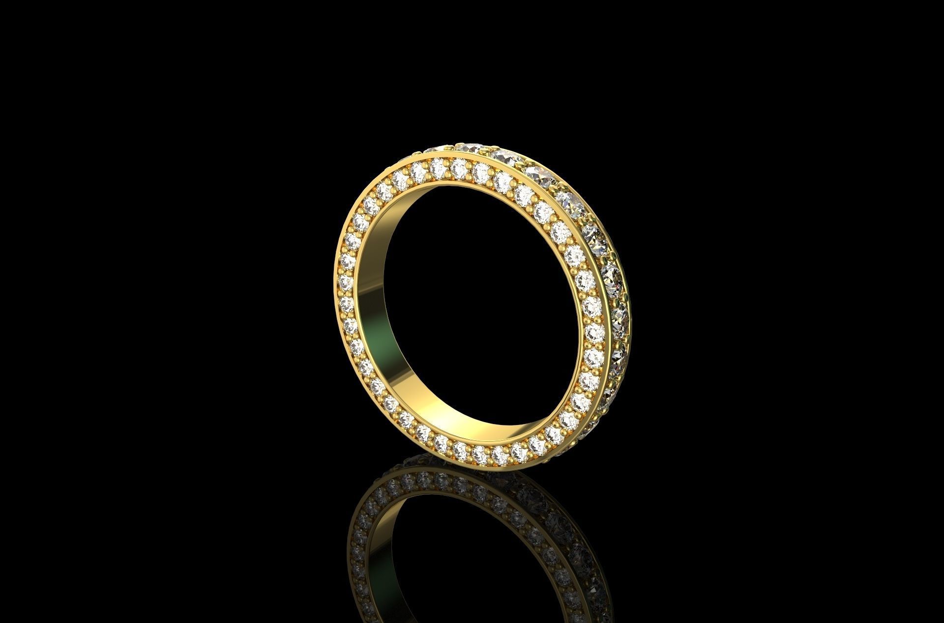 Gold N738 3D print model_2