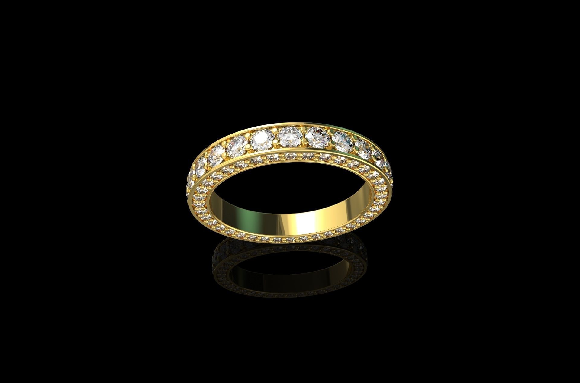 Gold N738 3D print model_1