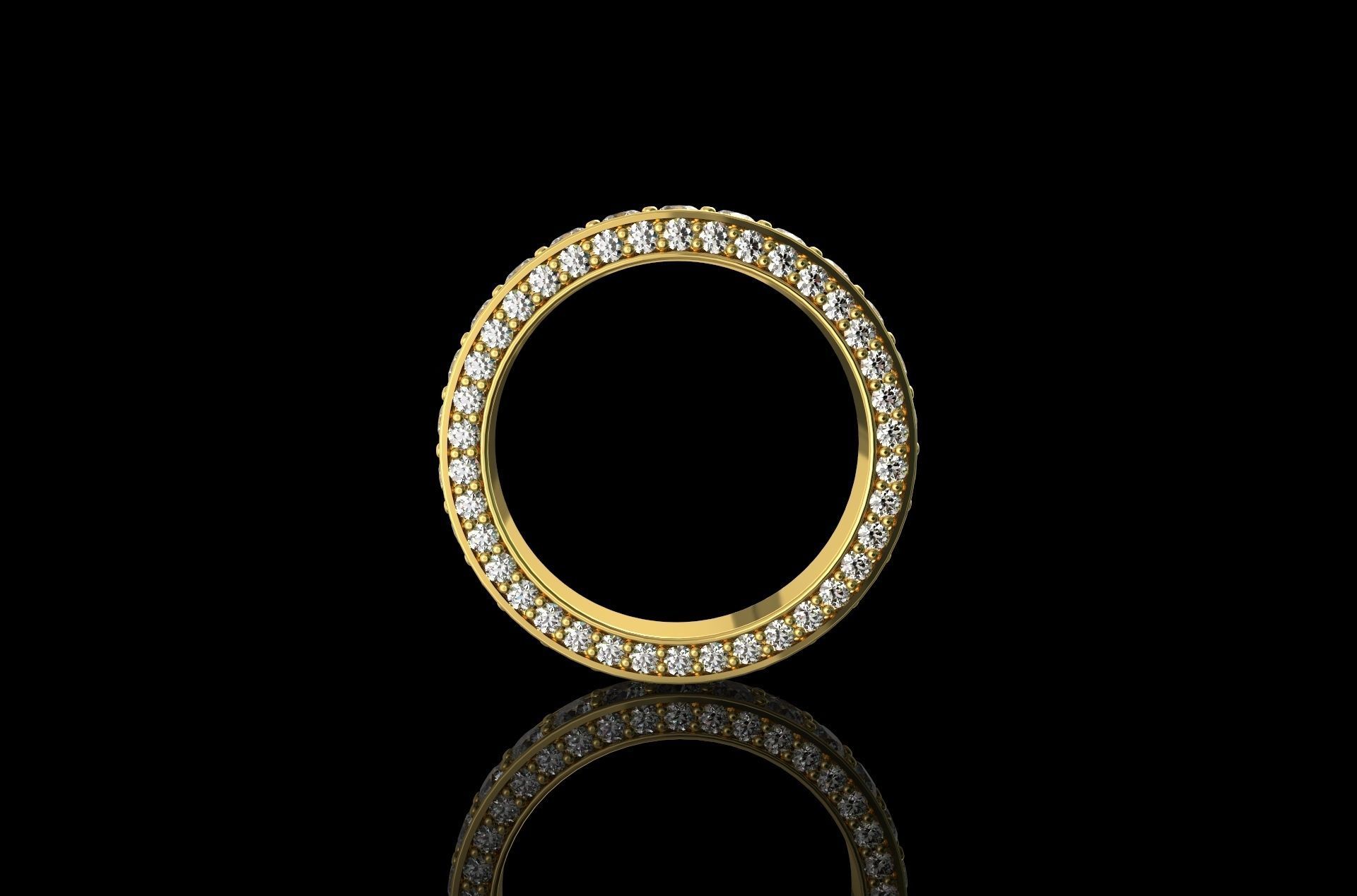 Gold N738 3D print model_3