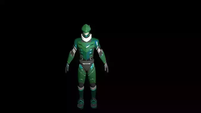 Cyborg Genji armor  