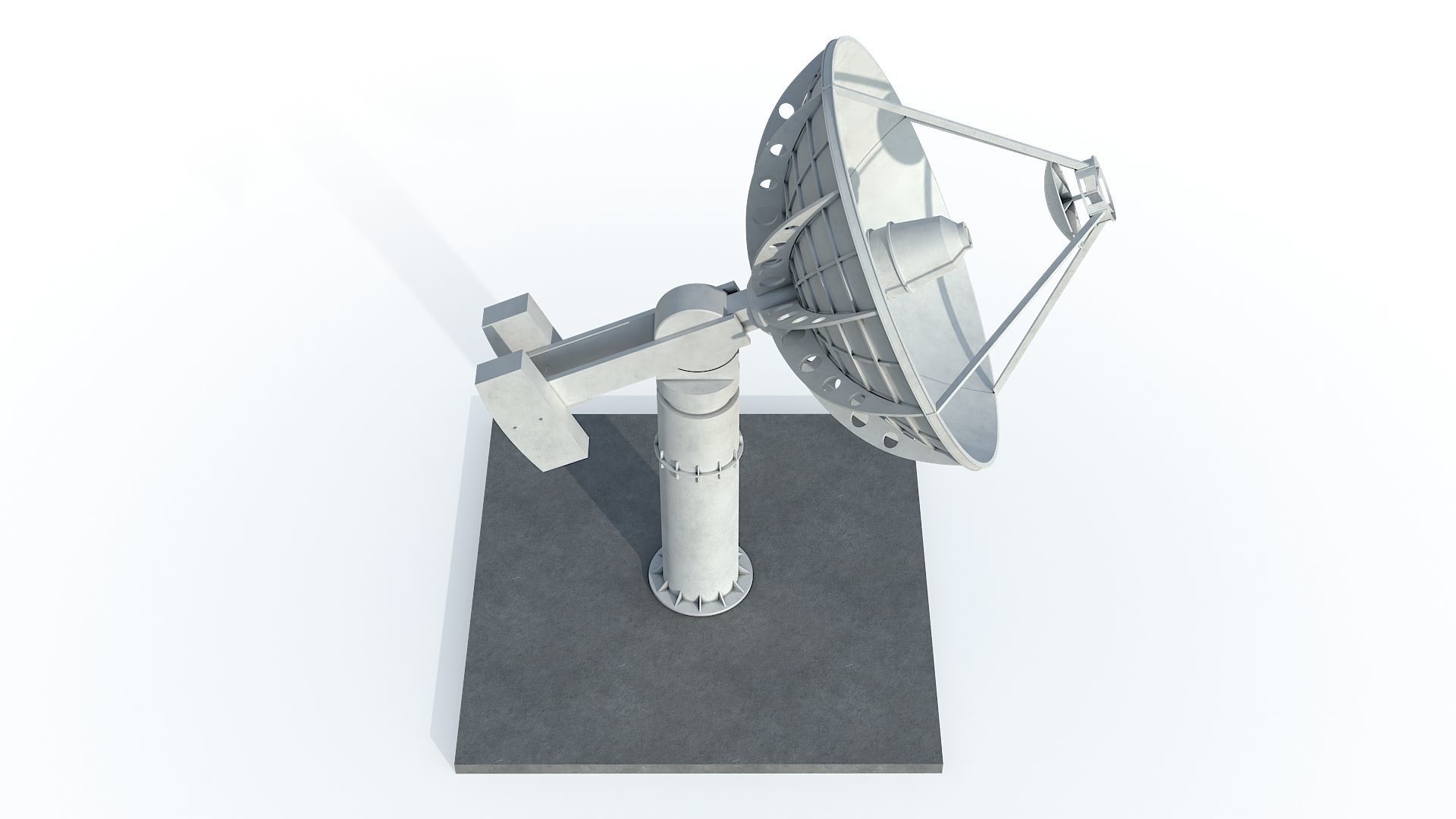 Satellite Dish 3D model_7