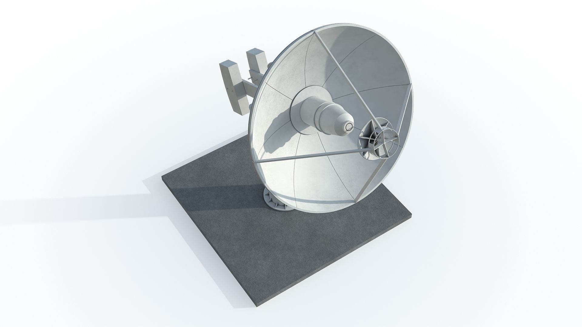 Satellite Dish 3D model_8