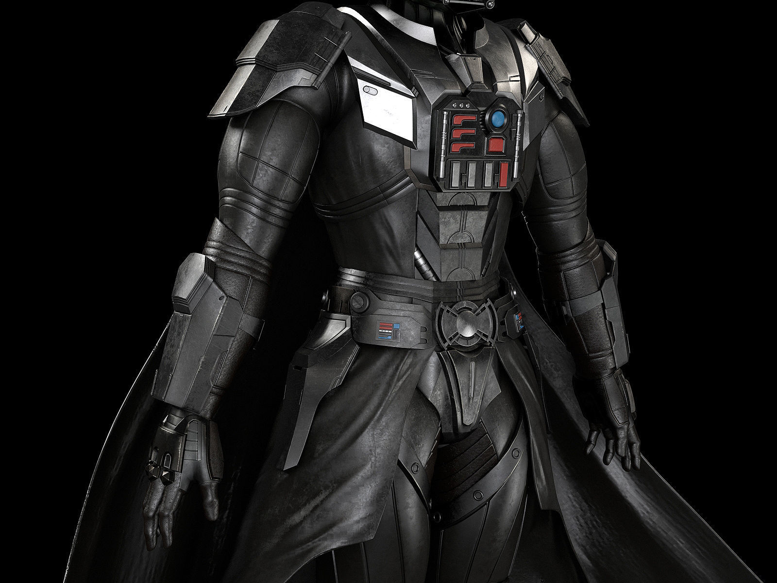 STAR WARS DARTH VADER 3D model_6