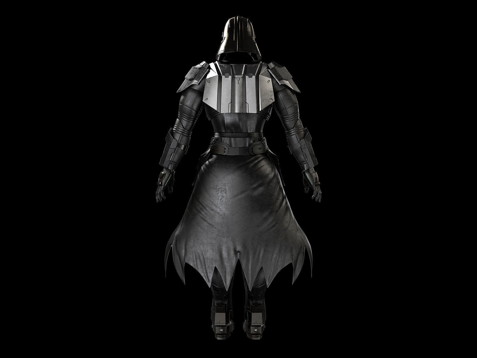 STAR WARS DARTH VADER 3D model_5