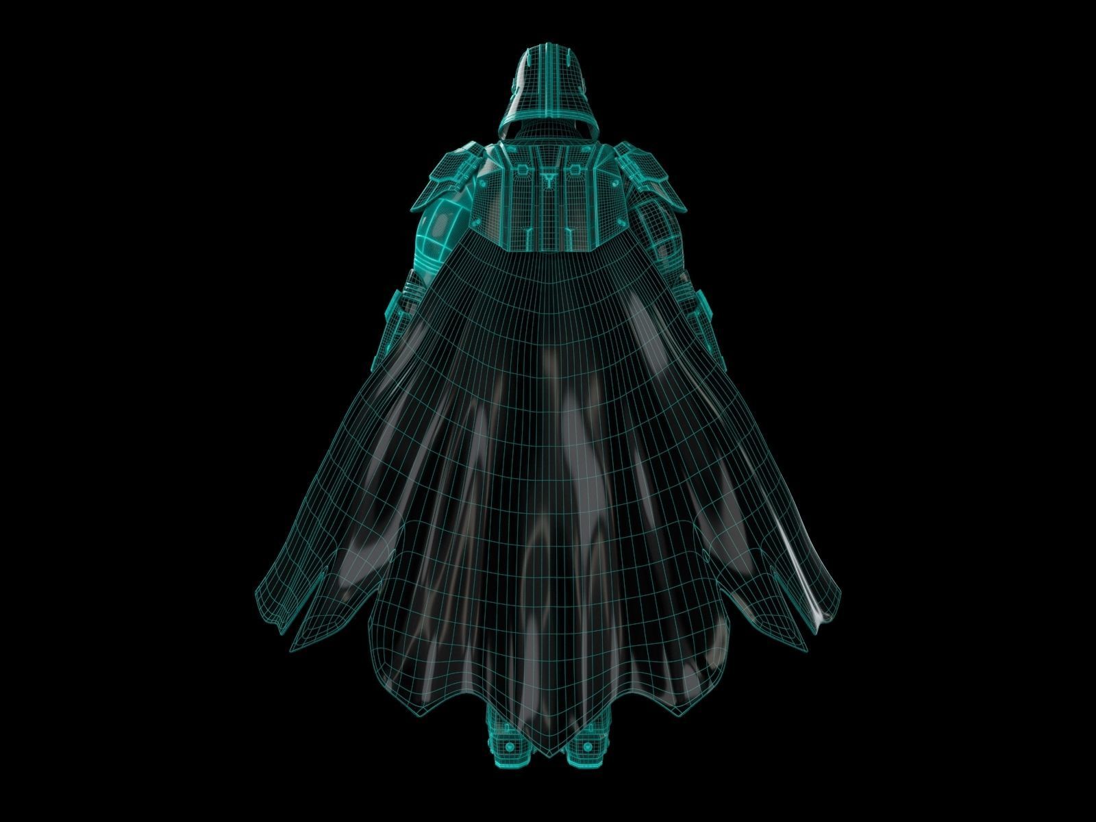 STAR WARS DARTH VADER 3D model_12