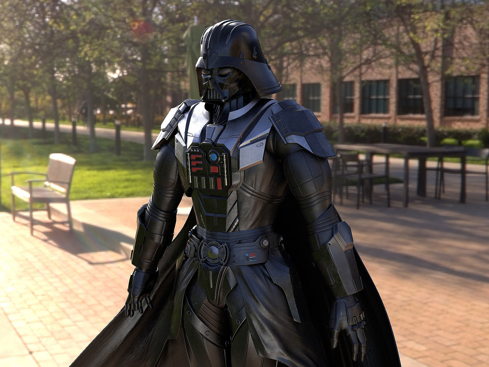STAR WARS DARTH VADER 3D model_13