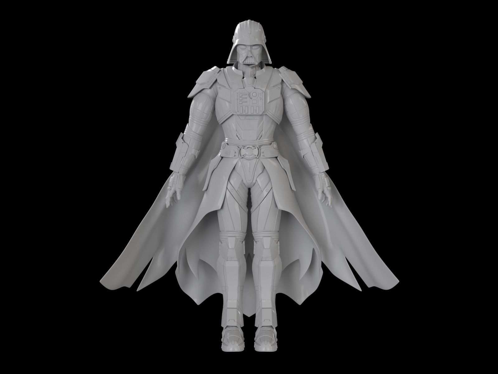 STAR WARS DARTH VADER 3D model_9