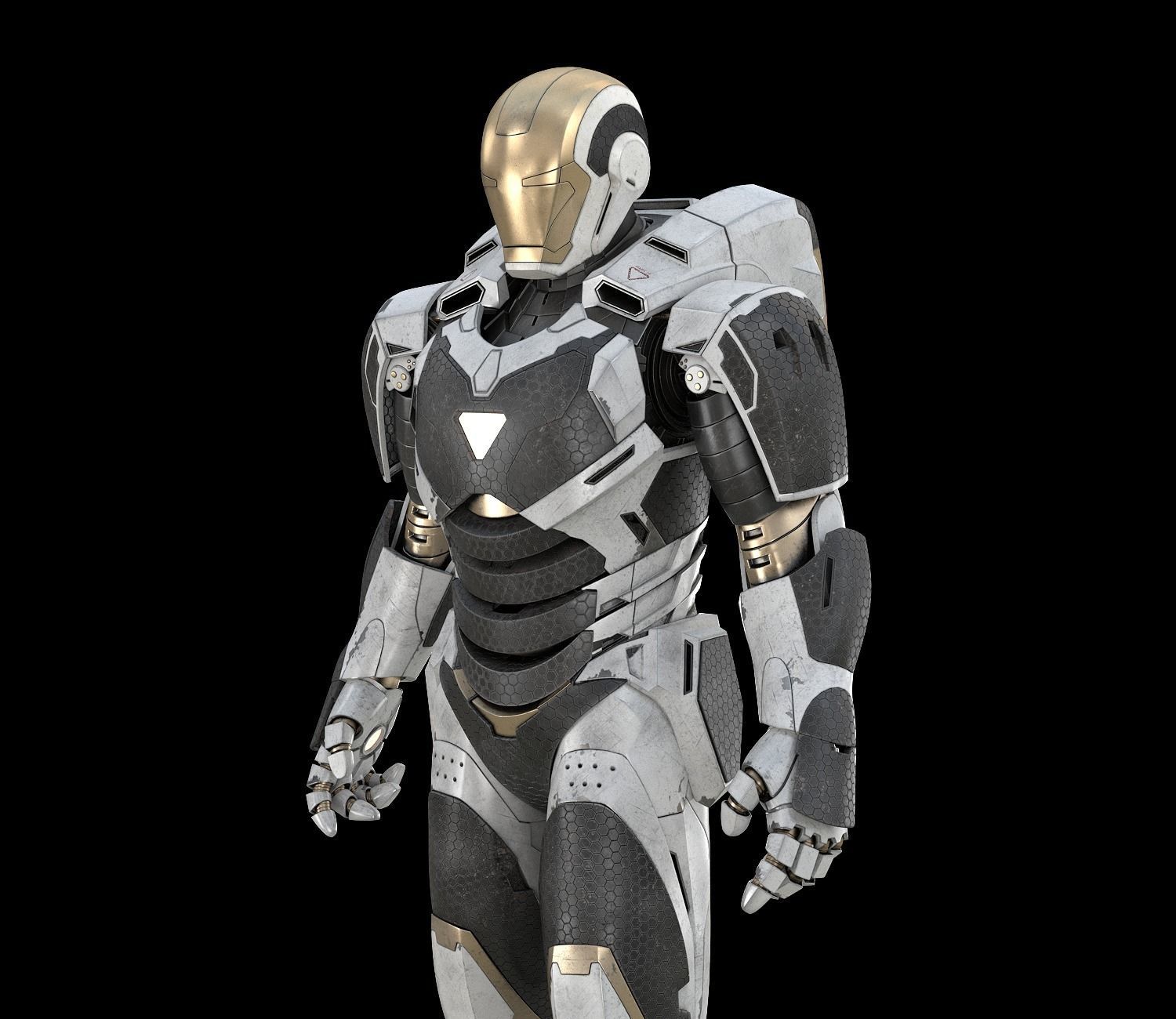 3D Iron man Marvel Avengers Mark 39 Gemini model 3D model_2