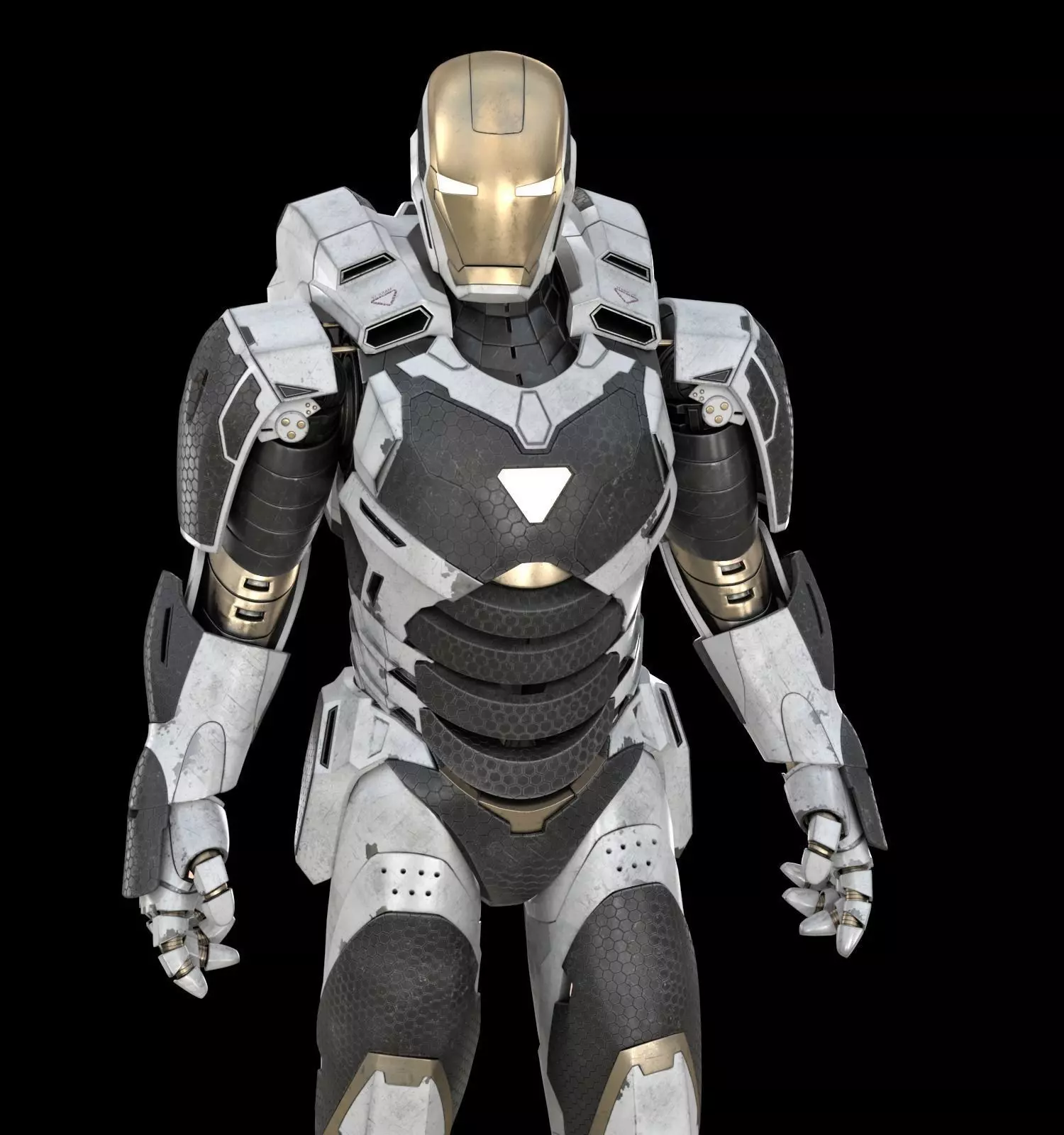3D Iron man Marvel Avengers Mark 39 Gemini model 3D model_0
