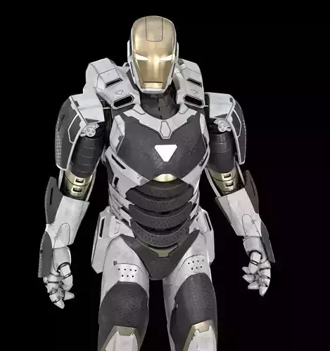 3D Iron man Marvel Avengers Mark 39 Gemini model 3D model