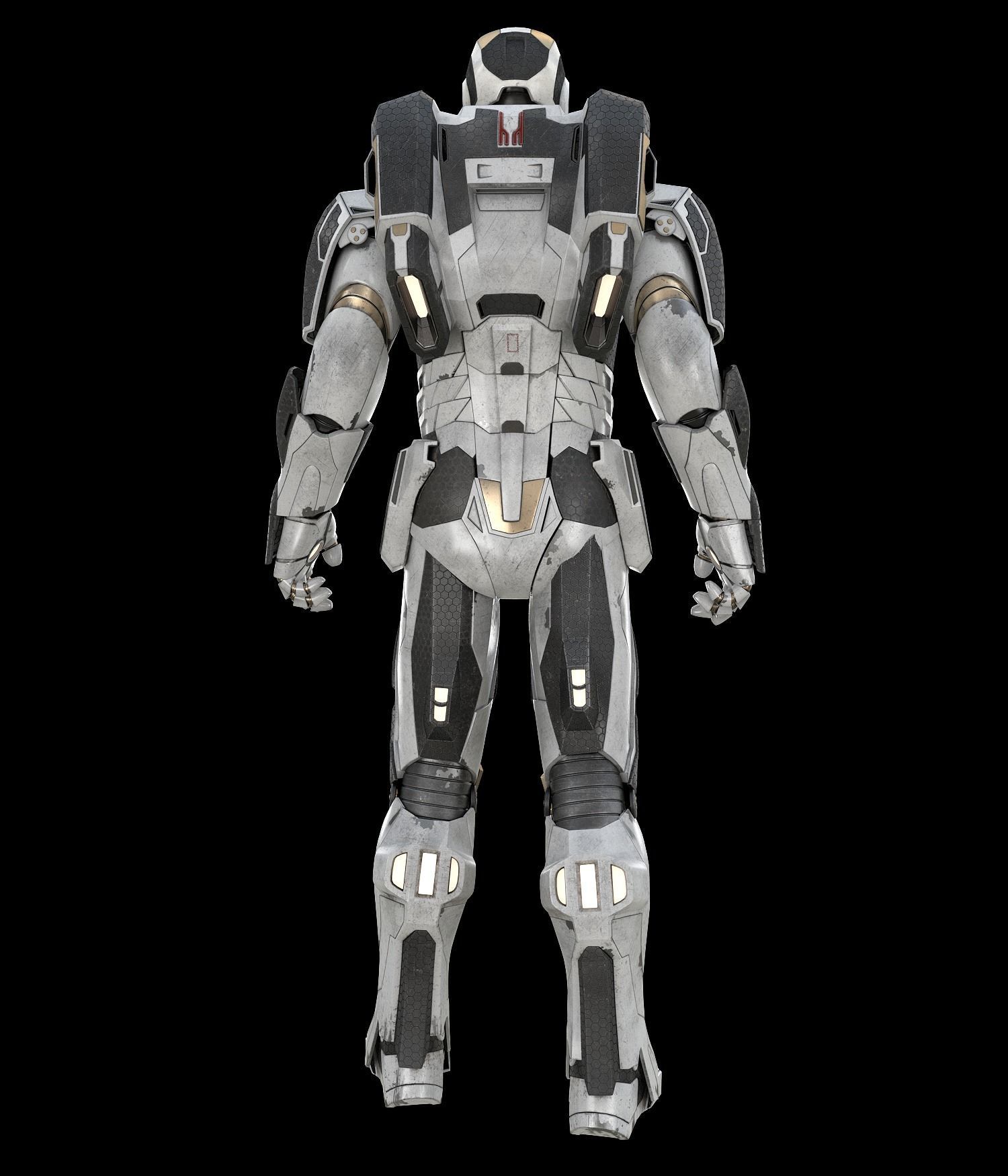 3D Iron man Marvel Avengers Mark 39 Gemini model 3D model_11