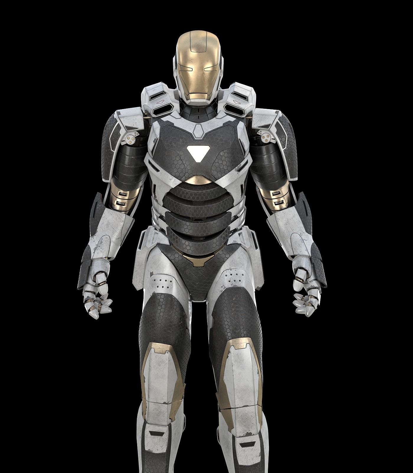 3D Iron man Marvel Avengers Mark 39 Gemini model 3D model_3