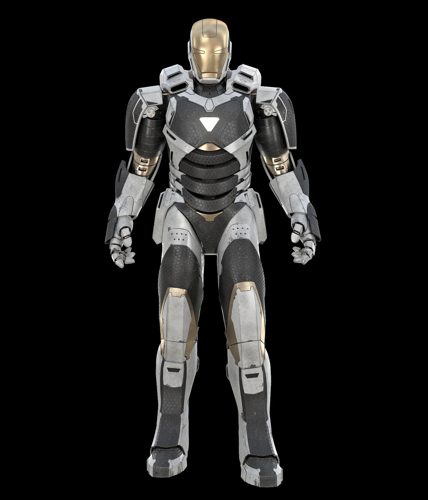 3D Iron man Marvel Avengers Mark 39 Gemini model 3D model_10
