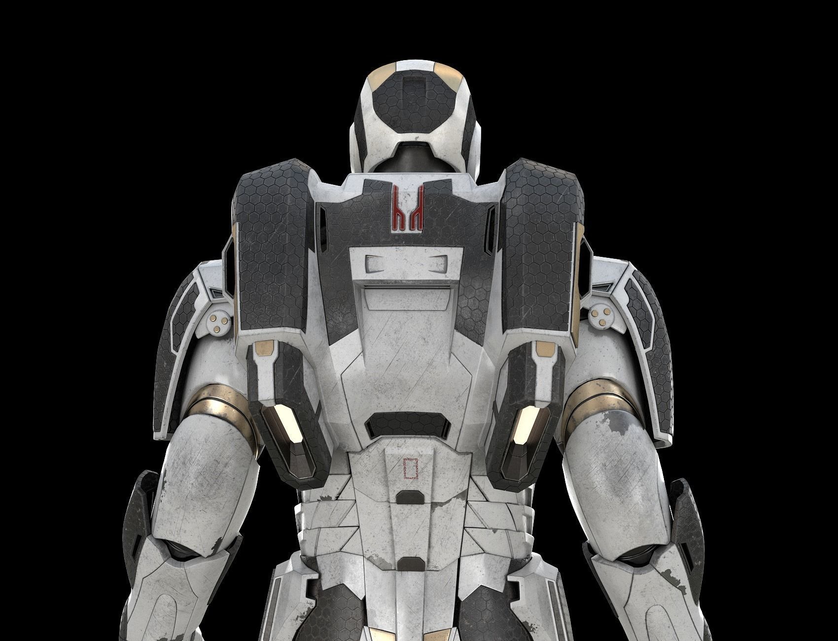 3D Iron man Marvel Avengers Mark 39 Gemini model 3D model_9