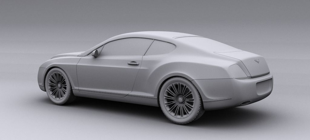 Bentley Continental GT Speed 2008 3D model_5