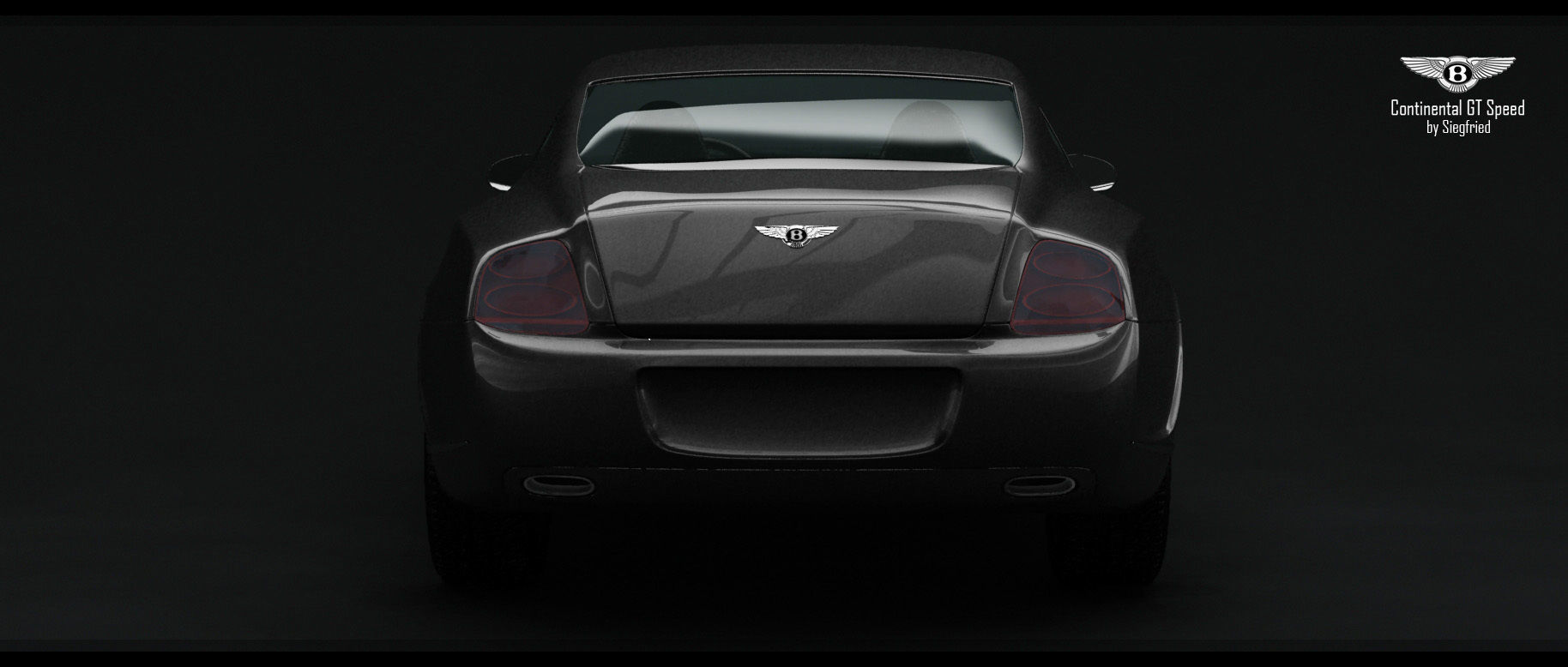 Bentley Continental GT Speed 2008 3D model_3