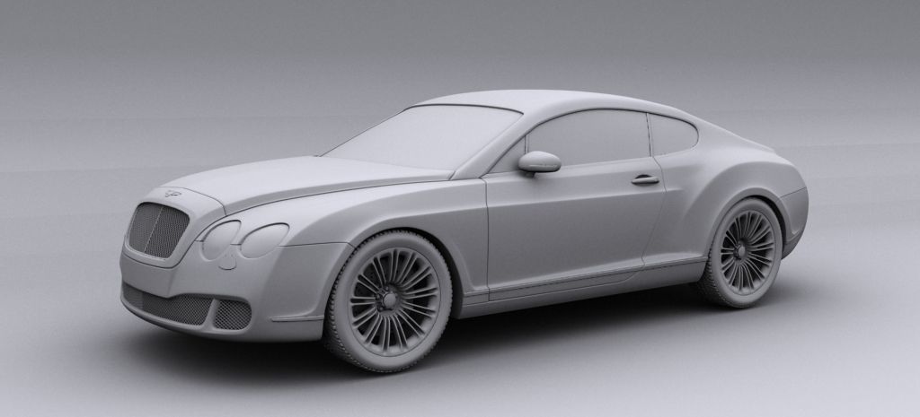 Bentley Continental GT Speed 2008 3D model_4