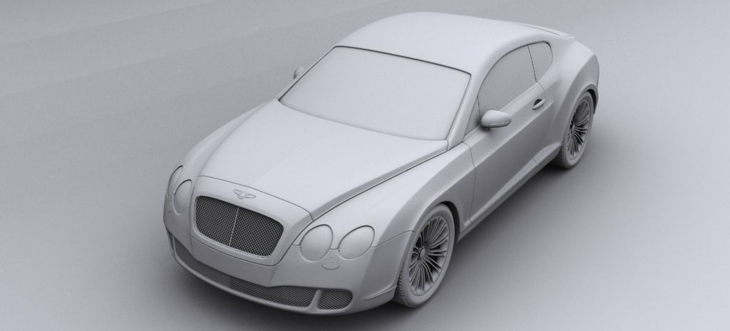 Bentley Continental GT Speed 2008 3D model_6