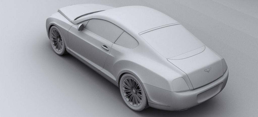 Bentley Continental GT Speed 2008 3D model_7
