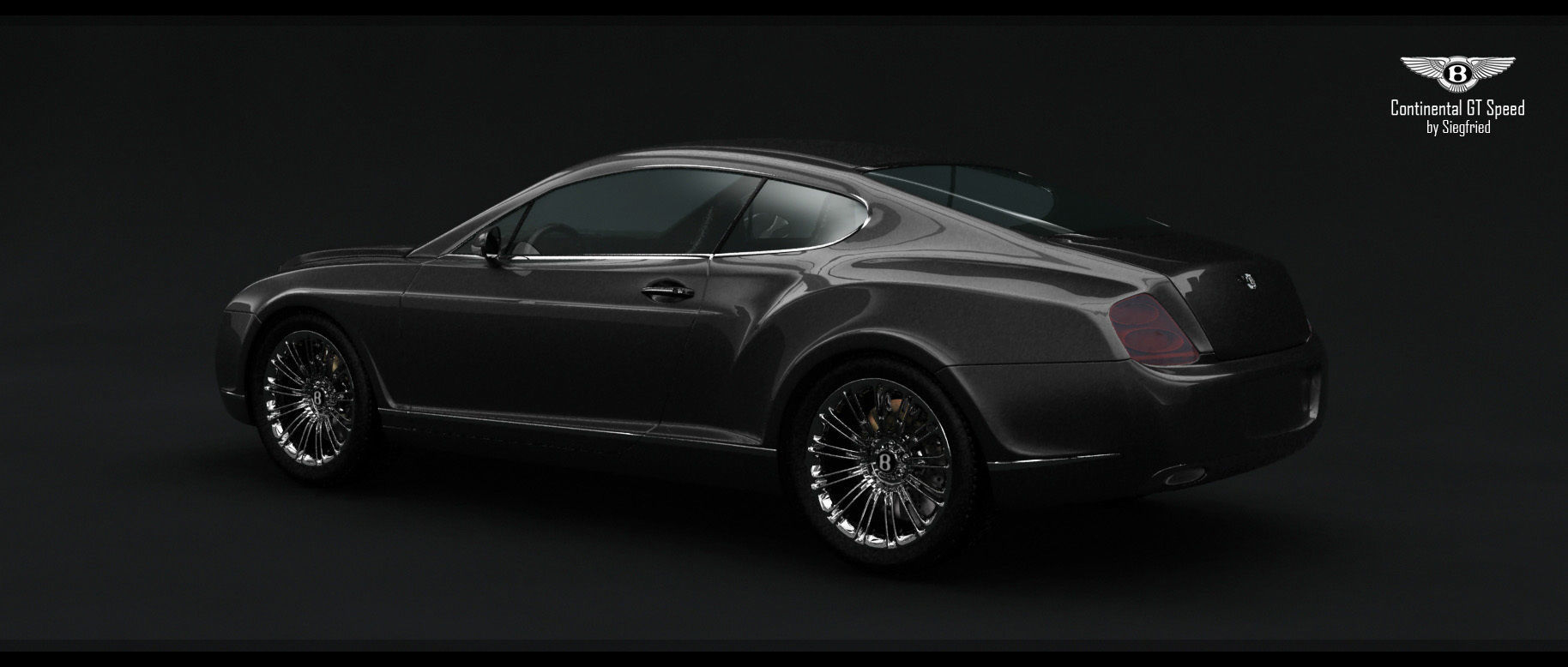 Bentley Continental GT Speed 2008 3D model_1