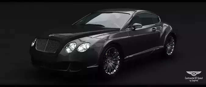 Bentley Continental GT Speed 2008 3D model