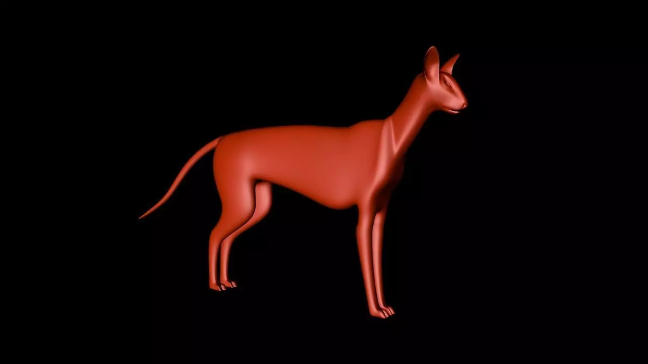 Forest Dog 3D Model 3D model_0