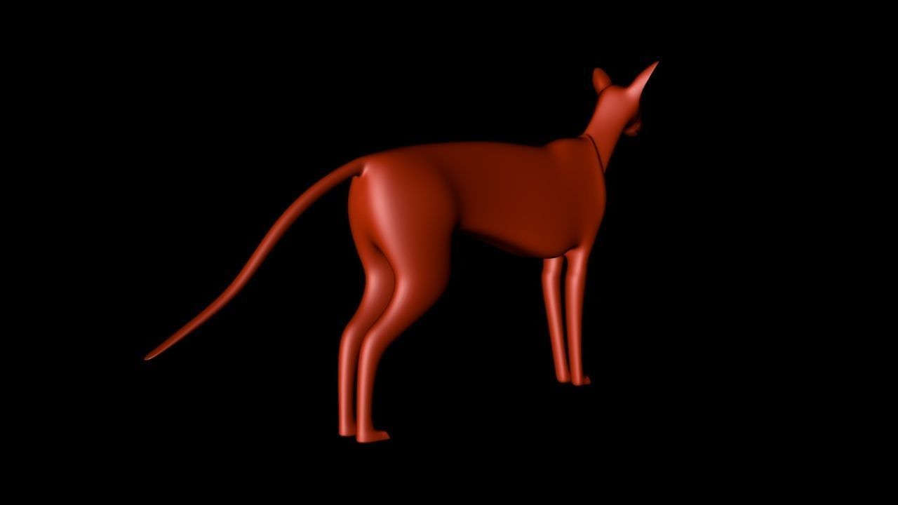 Forest Dog 3D Model 3D model_2