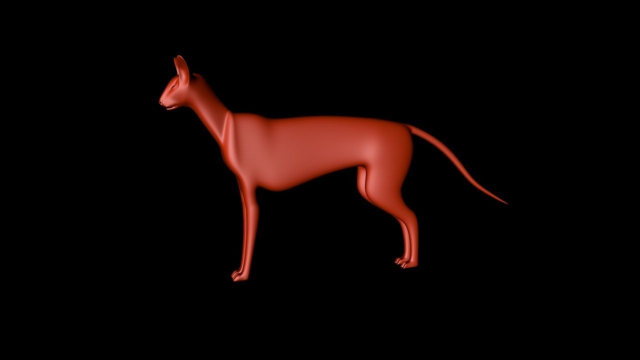 Forest Dog 3D Model 3D model_4