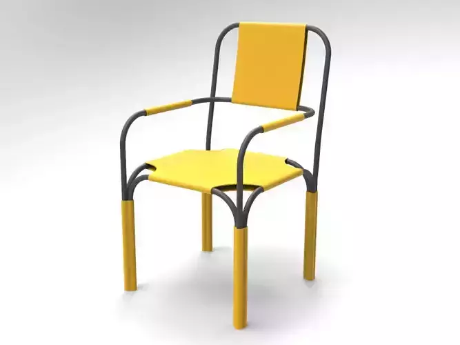Plus Chair  Steel tube chair  armchair