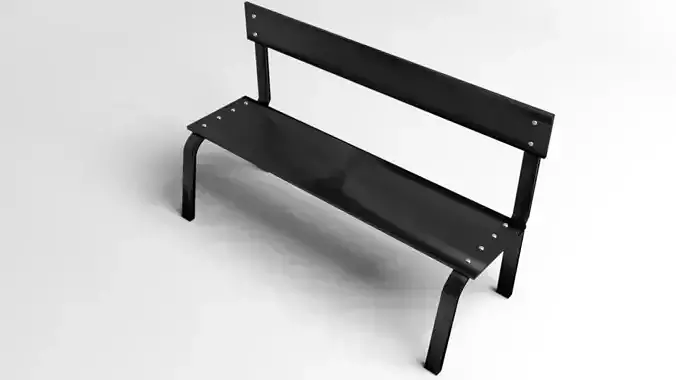 Bench 8 3D model