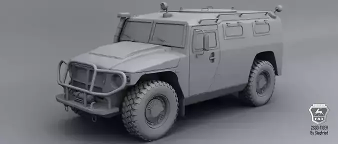 Tiger Gaz 2330  3D model