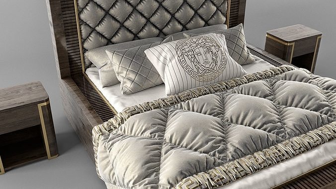 Classic Bed 3D model