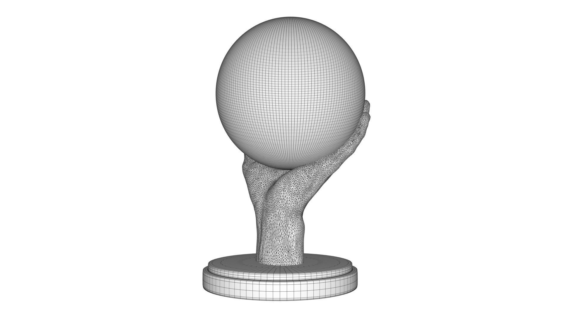 Hand that holds the world 3D model_18