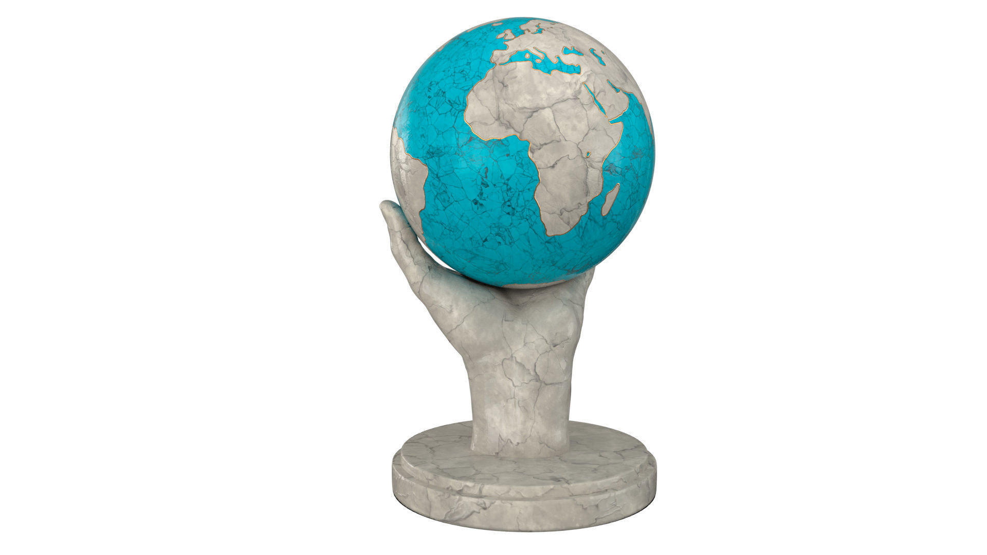 Hand that holds the world 3D model_6