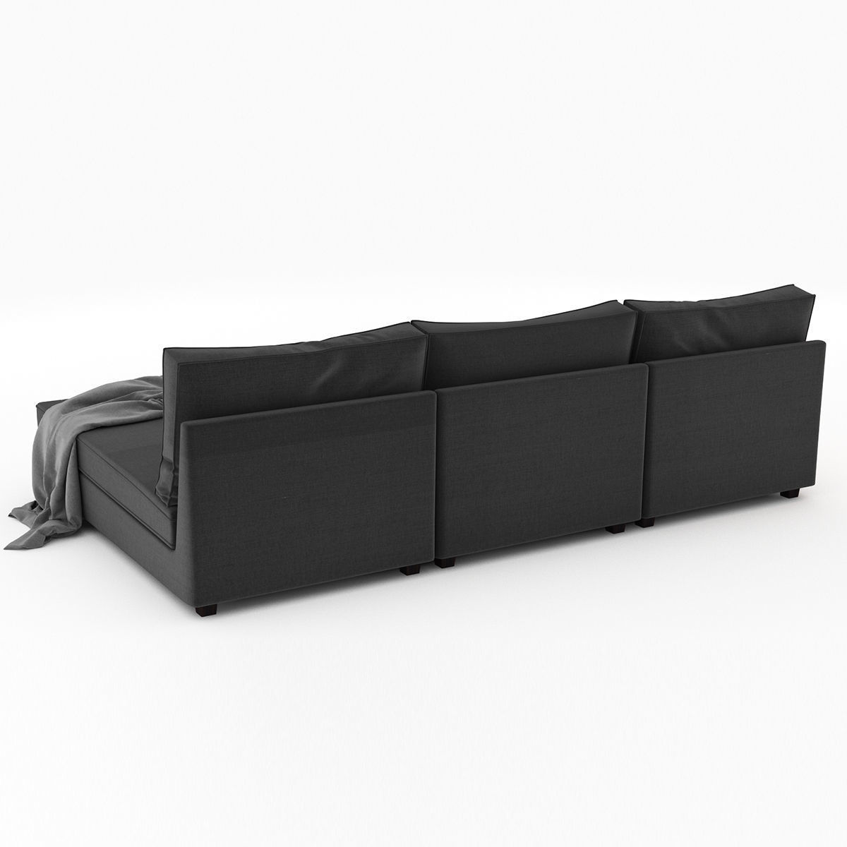 KIVIK4 sectional sofa 3D model_12
