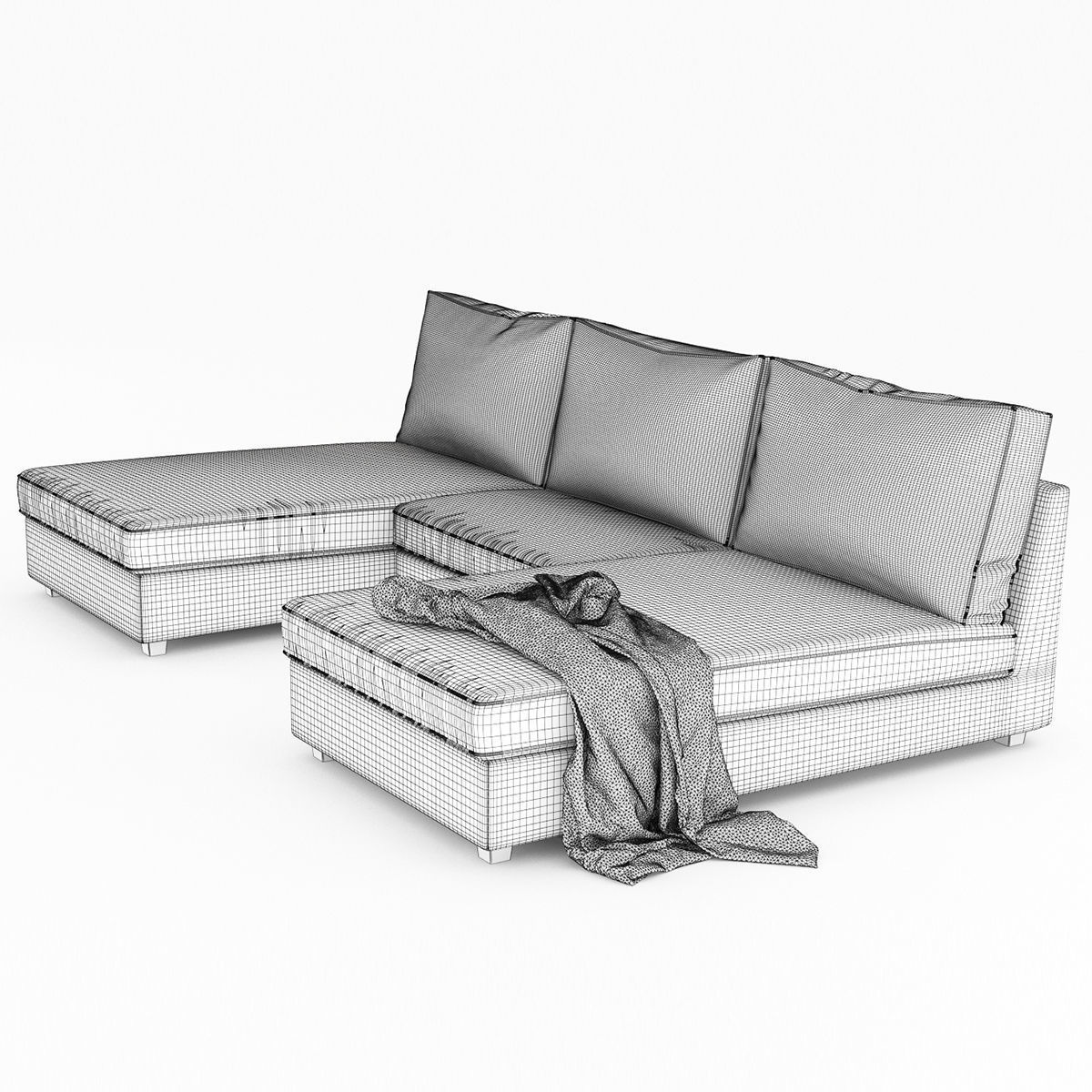 KIVIK4 sectional sofa 3D model_15