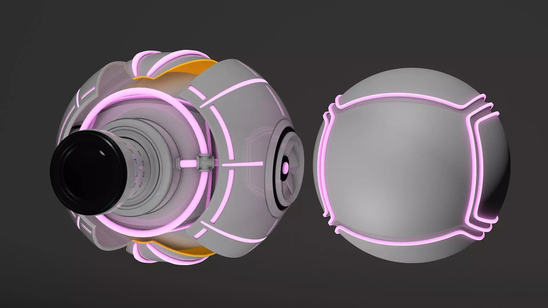 robot drone 3D model