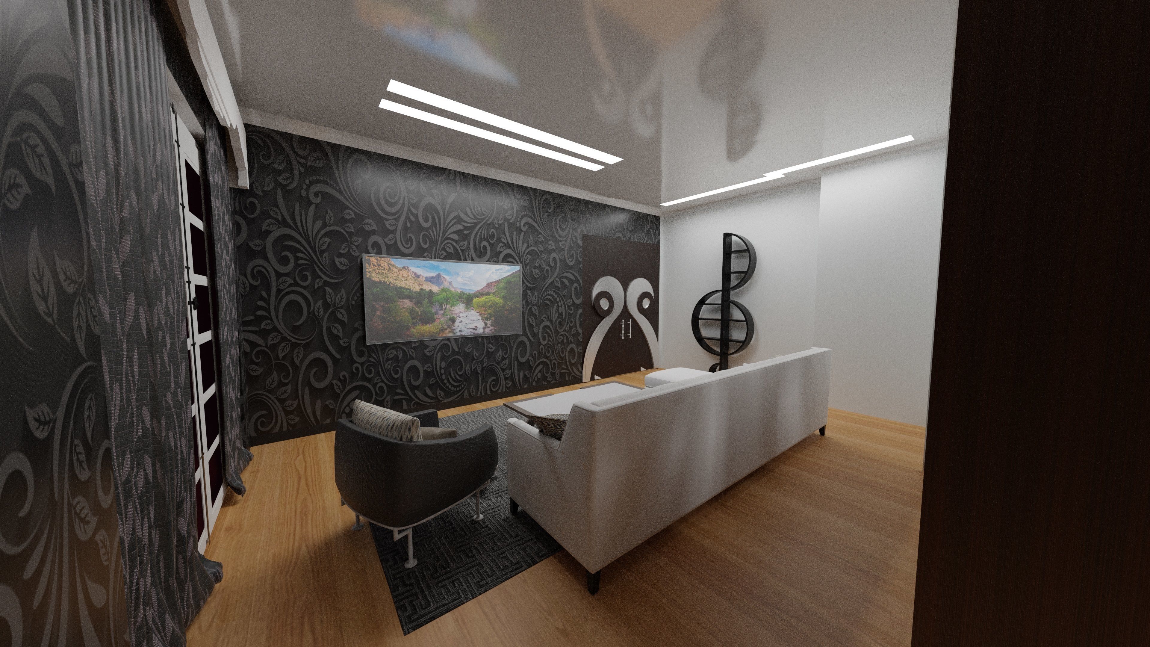 interior design 3D model_2