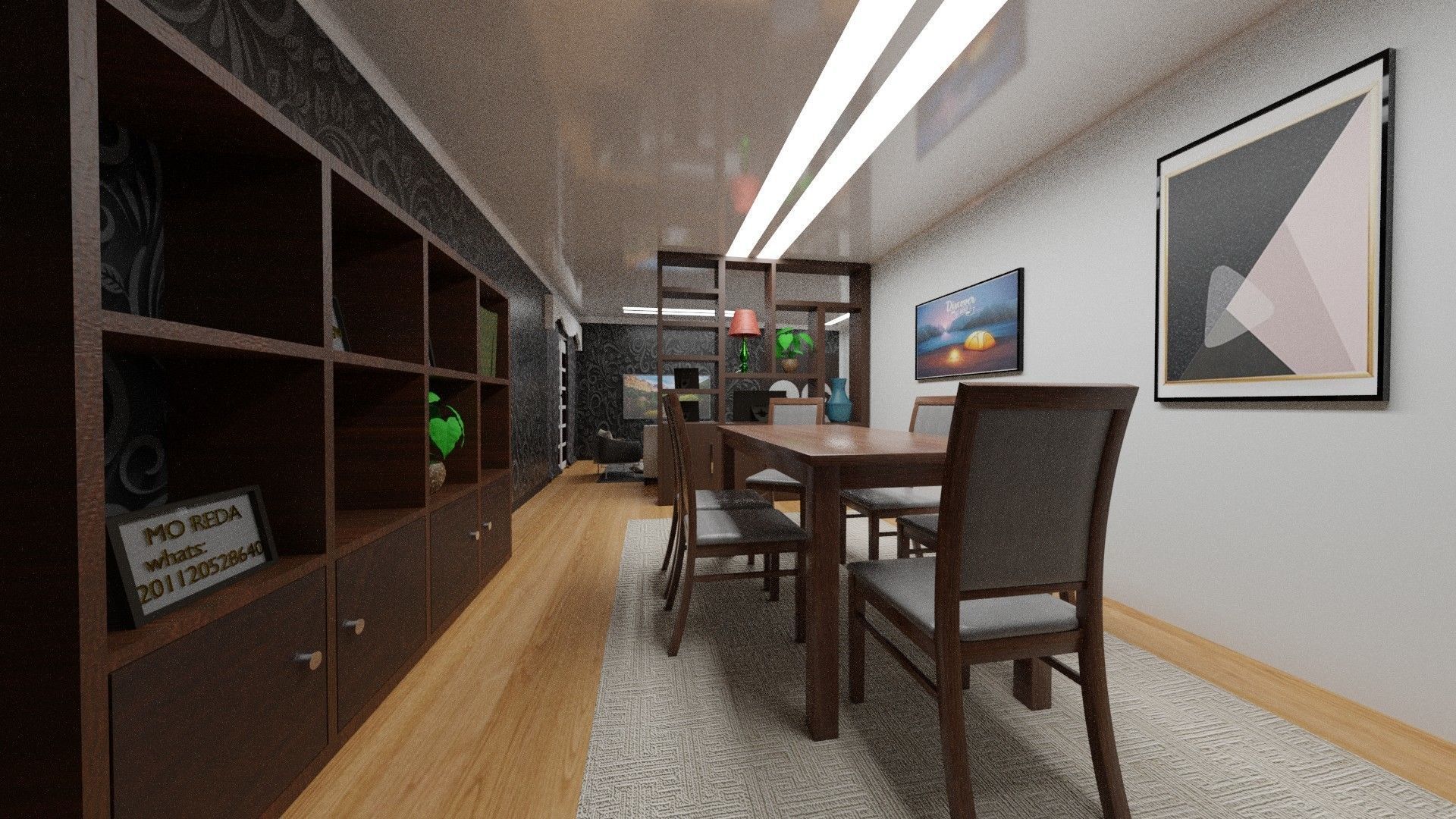 interior design 3D model_4