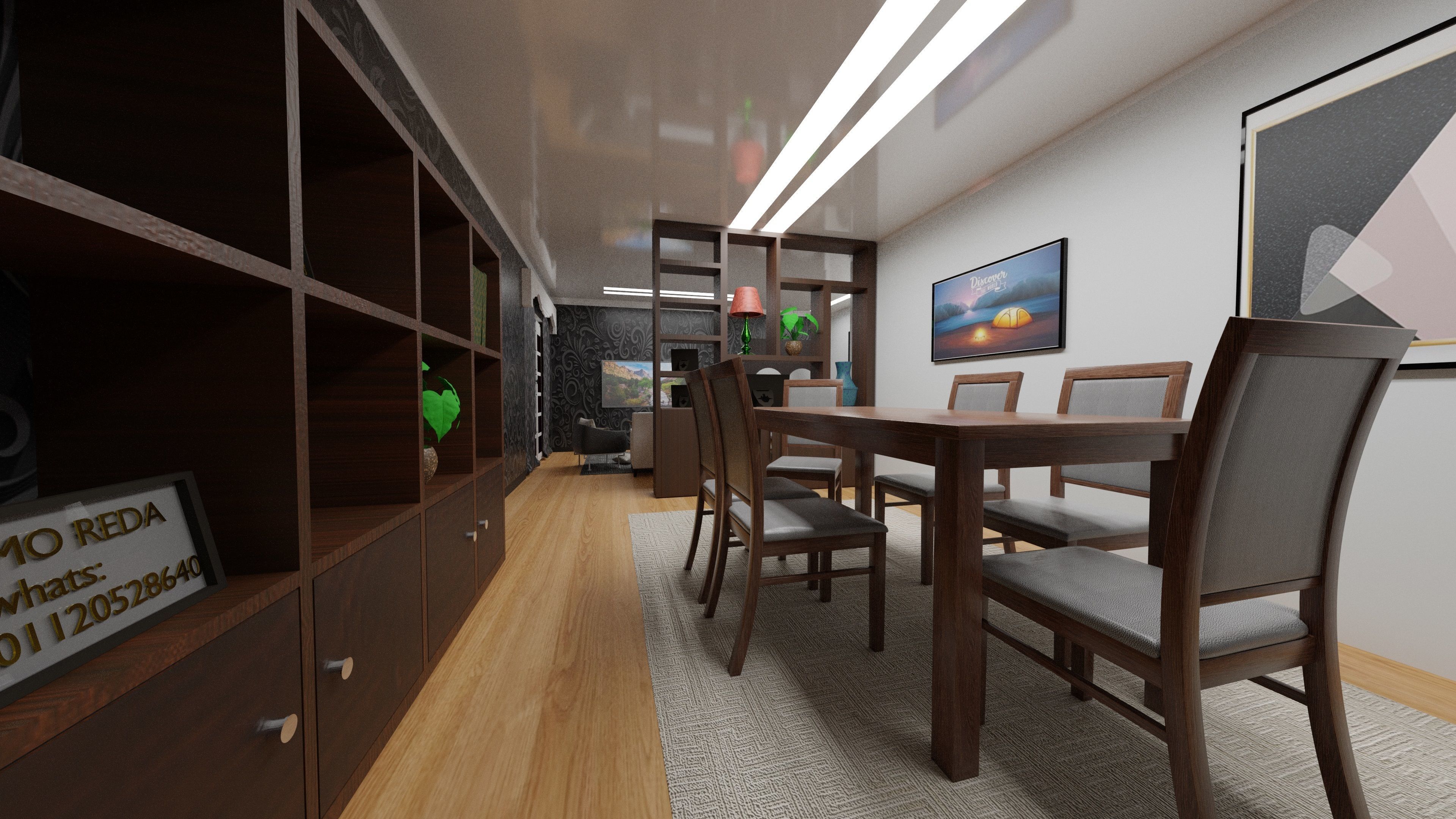 interior design 3D model_1