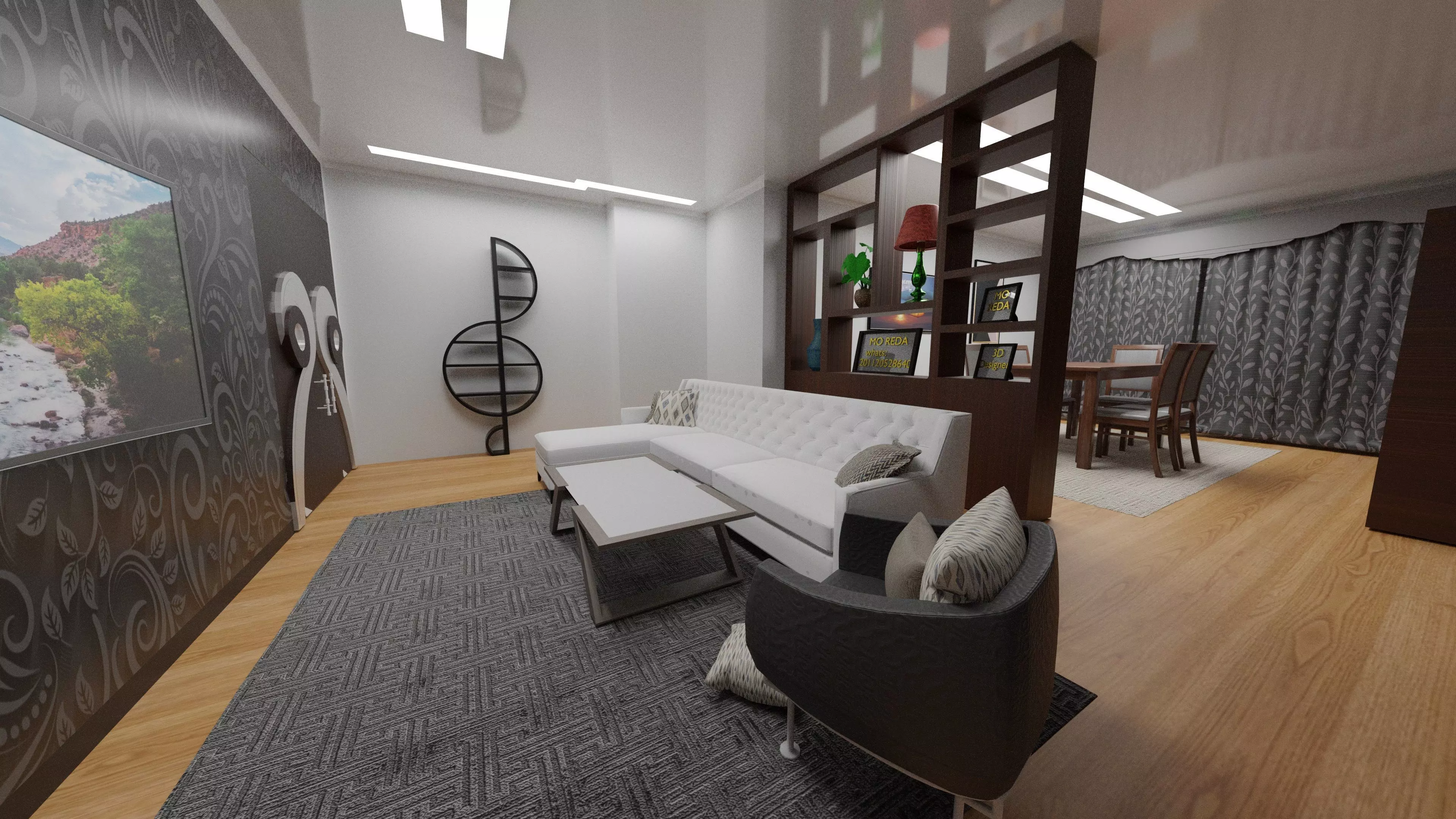 interior design 3D model_0