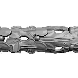 138molding square frame 3D model