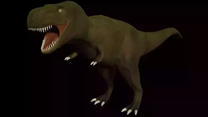 T-Rex t - rex Free low-poly 3D model