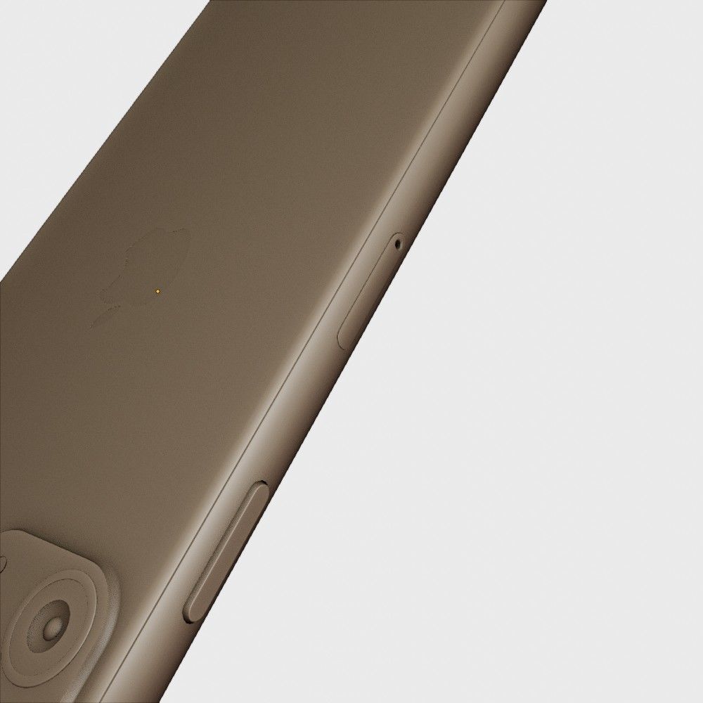 Iphone 11 pro max space gray 3D model_15