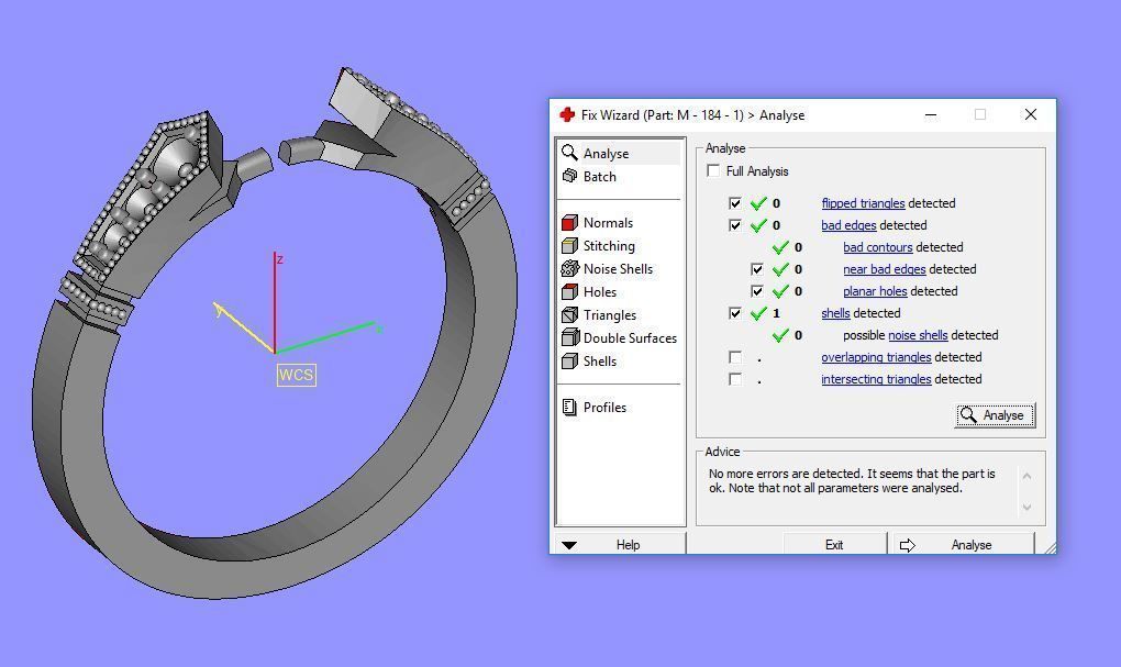 Model 184 Ring 3D print model_8