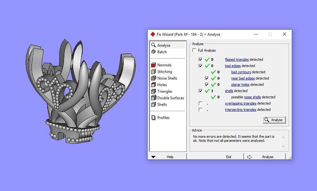 Model 184 Ring 3D print model_9